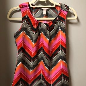 Multi colored top from Banana Republic, size small